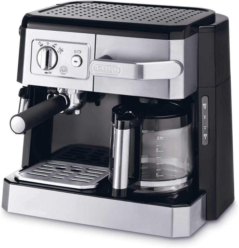 De Longhi Kombi- Kaffeemaschine mit Siebträger BCO 421.1 De Longhi Kombi- Kaffeemaschine mit Siebträger BCO 421.1
